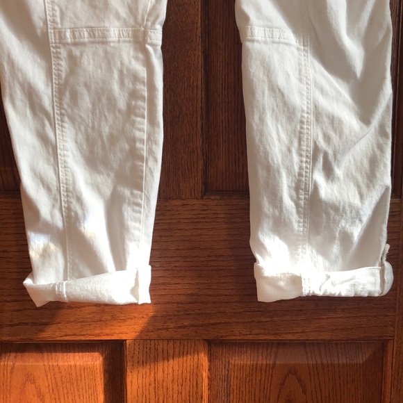 White House Black Market White Straight Leg Jeans - Picture 4 of 8